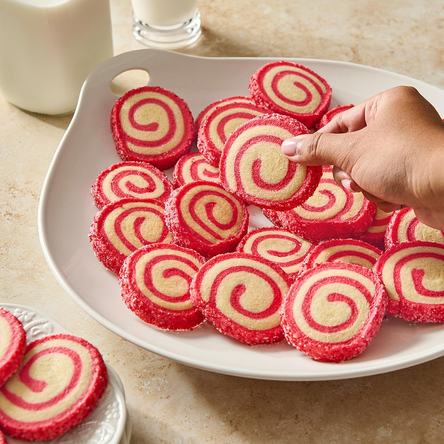 image:imageMcCormick Finishing Sugar Candy Cane Limited Edition Sweet Peppermint Iconic Holiday Flavor For Hot Chocolate Chocolate Fudge Bark Cocktails and More 381 ozPeppermint