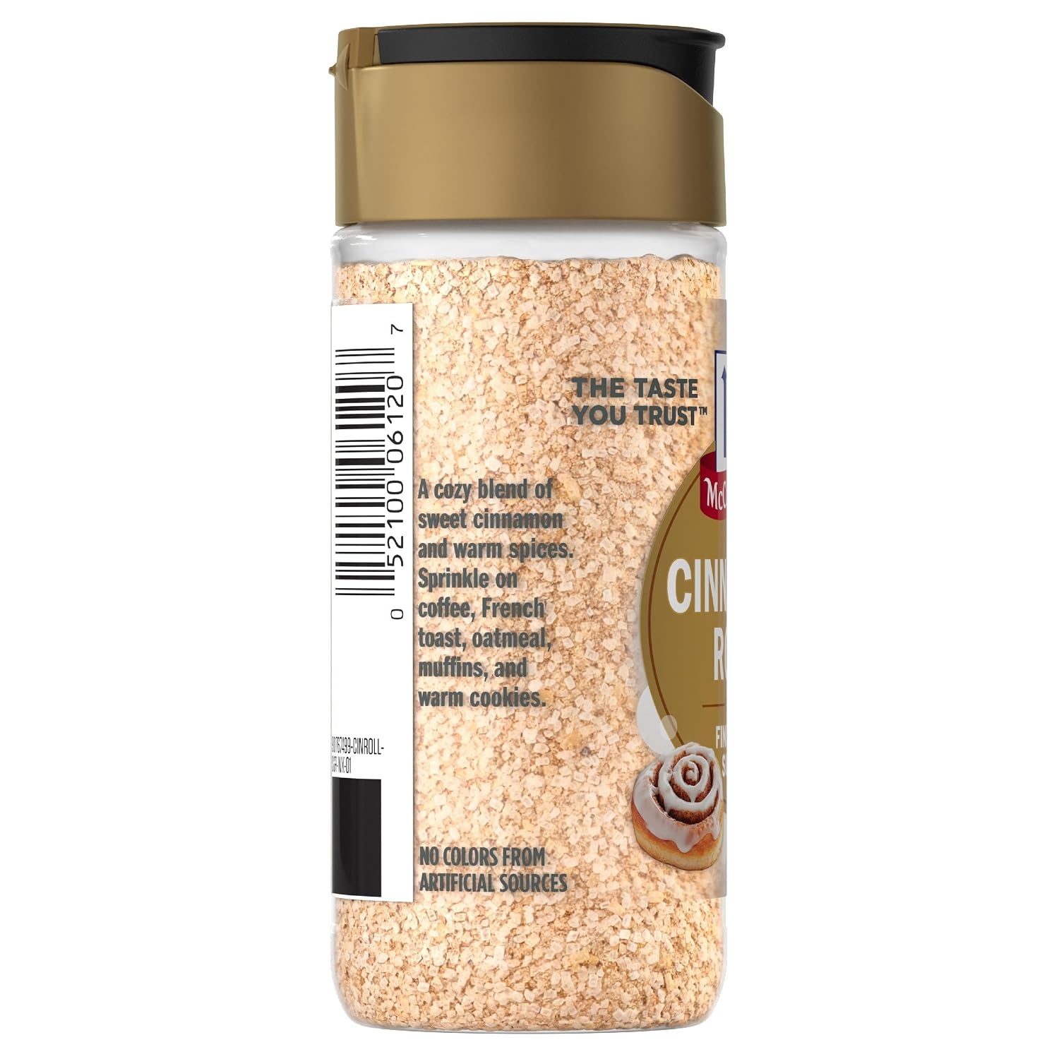 image:imageMcCormick Finishing Sugar Cinnamon Roll Blend of Cinnamon and Warm Spices Delicious on French Toast Oatmeal Muffins amp Cookies Great Addition to Coffee and Other Warm Beverages 381 oz381 Ounce Pack of 2