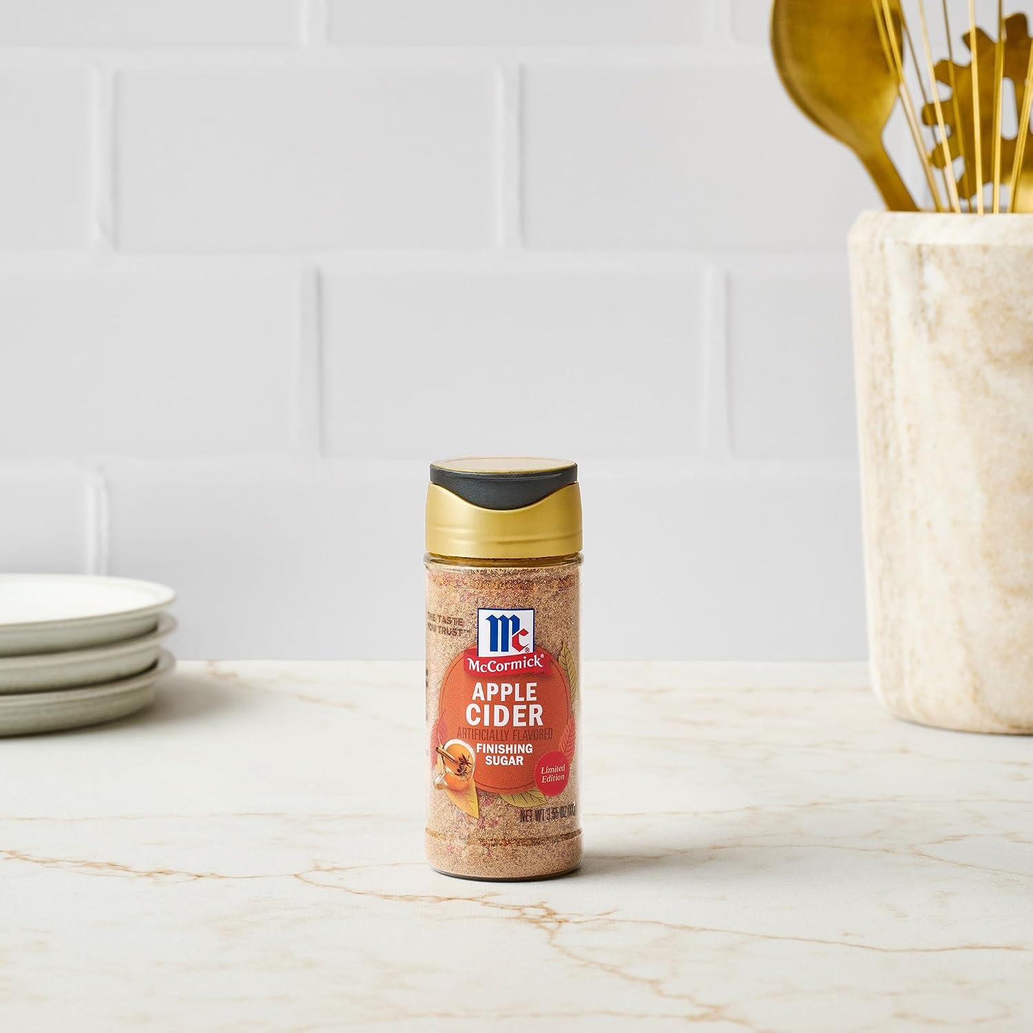 image:imageMcCormick Finishing Sugar Maple Brown Sugar Limited Edition Classic Flavor Pairing of Maple with Rich Brown Sugar For Coffee Cookies amp More 309 ozApple Cider
