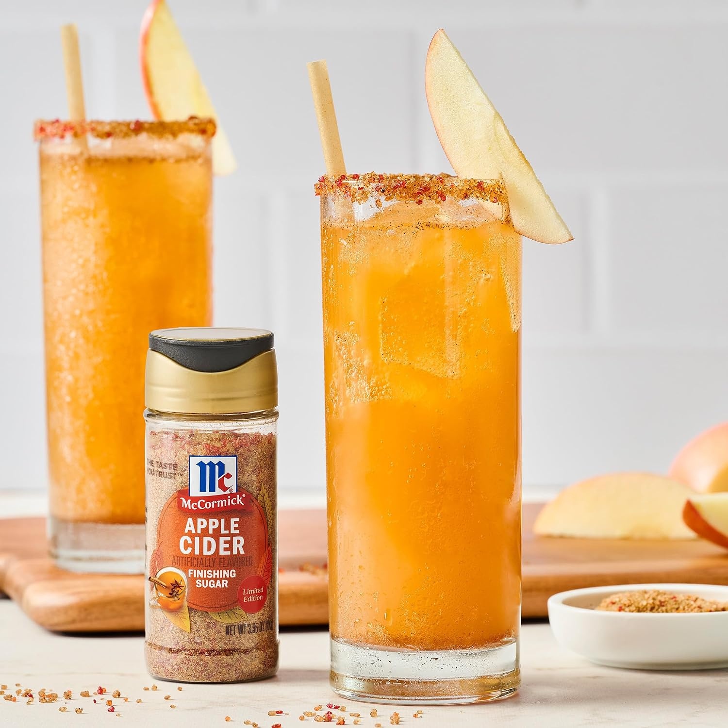 image:imageMcCormick Finishing Sugar Maple Brown Sugar Limited Edition Classic Flavor Pairing of Maple with Rich Brown Sugar For Coffee Cookies amp More 309 ozApple Cider