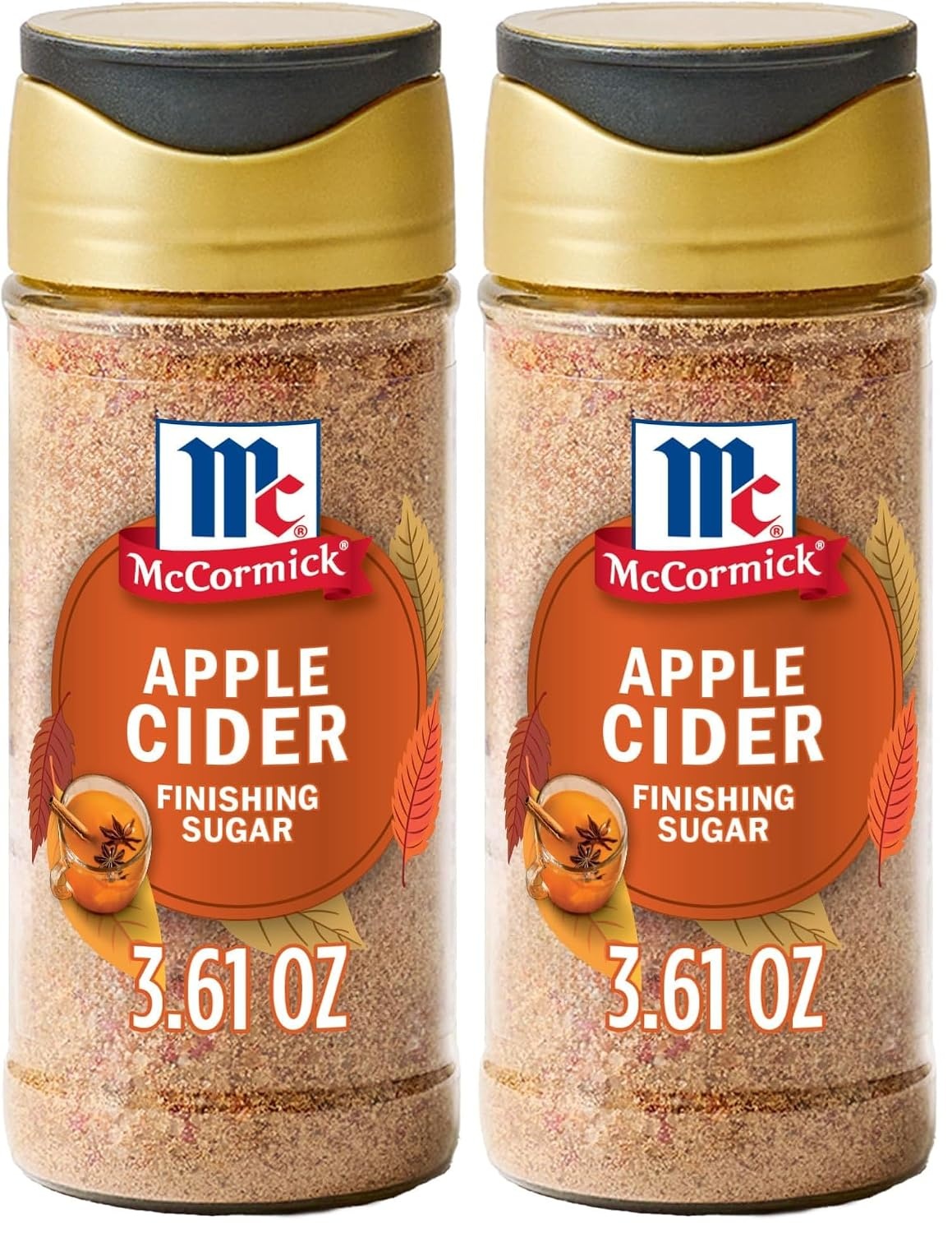 image:imageMcCormick Finishing Sugar Maple Brown Sugar Limited Edition Classic Flavor Pairing of Maple with Rich Brown Sugar For Coffee Cookies amp More 309 ozApple Cider