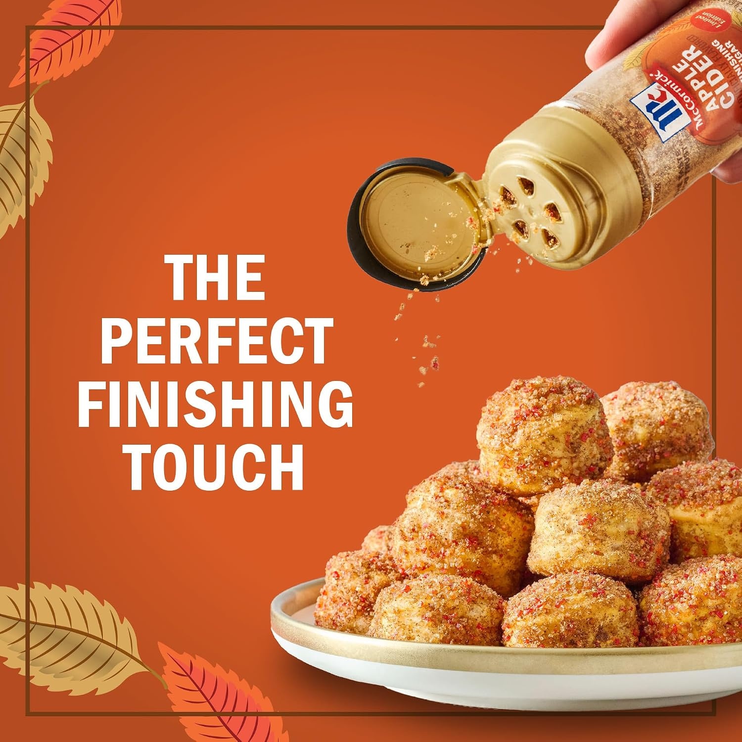 image:imageMcCormick Finishing Sugar Maple Brown Sugar Limited Edition Classic Flavor Pairing of Maple with Rich Brown Sugar For Coffee Cookies amp More 309 ozApple Cider