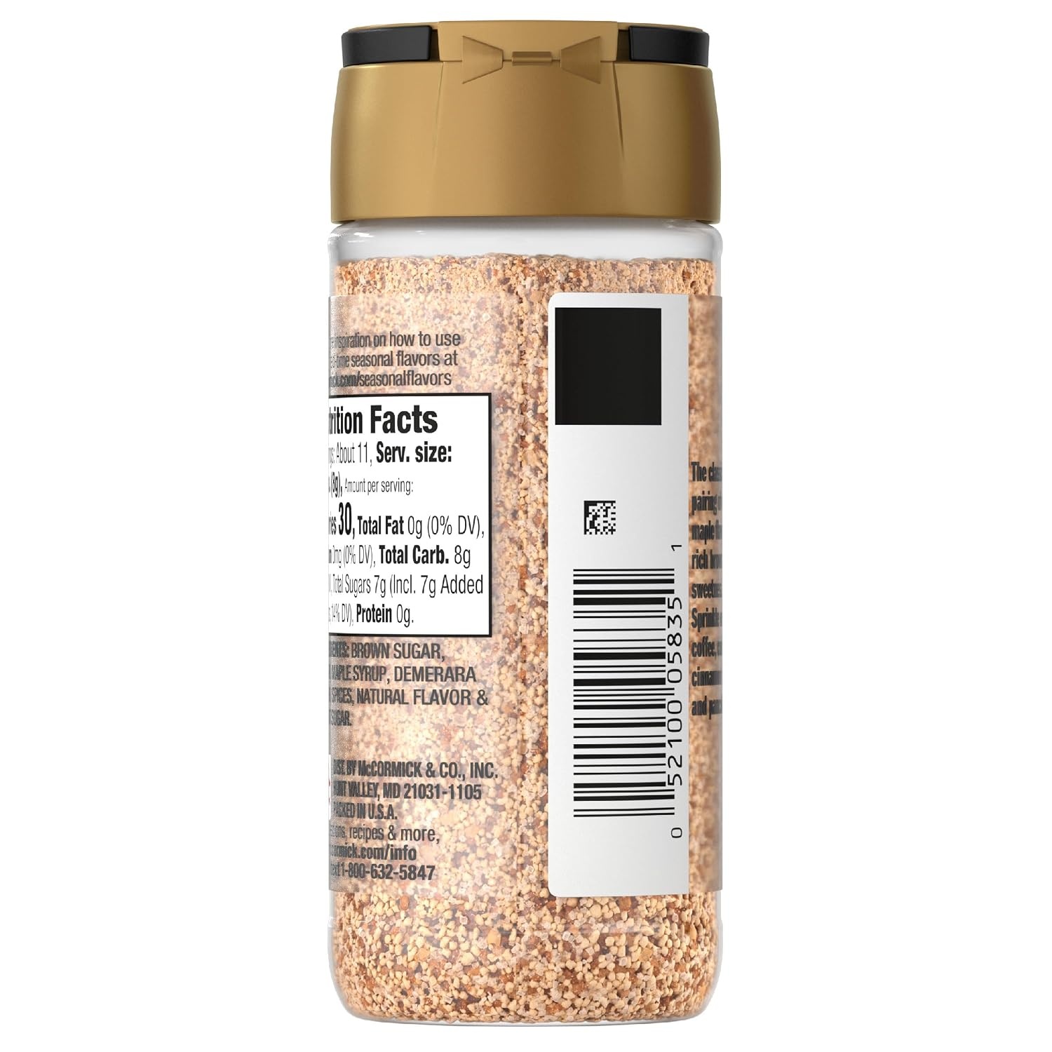 image:imageMcCormick Finishing Sugar Maple Brown Sugar Limited Edition Classic Flavor Pairing of Maple with Rich Brown Sugar For Coffee Cookies amp More 309 ozMaple Brown Sugar