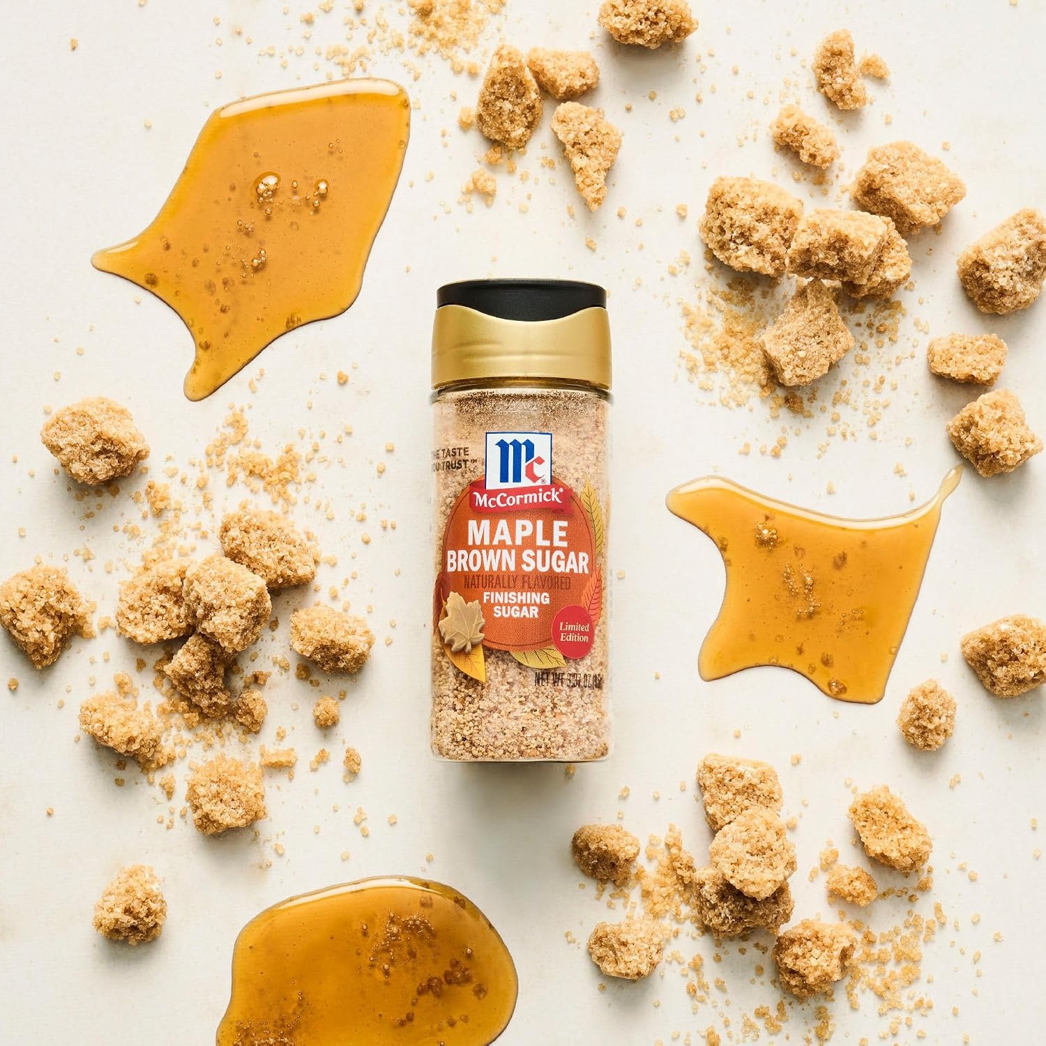image:imageMcCormick Finishing Sugar Maple Brown Sugar Limited Edition Classic Flavor Pairing of Maple with Rich Brown Sugar For Coffee Cookies amp More 309 ozMaple Brown Sugar
