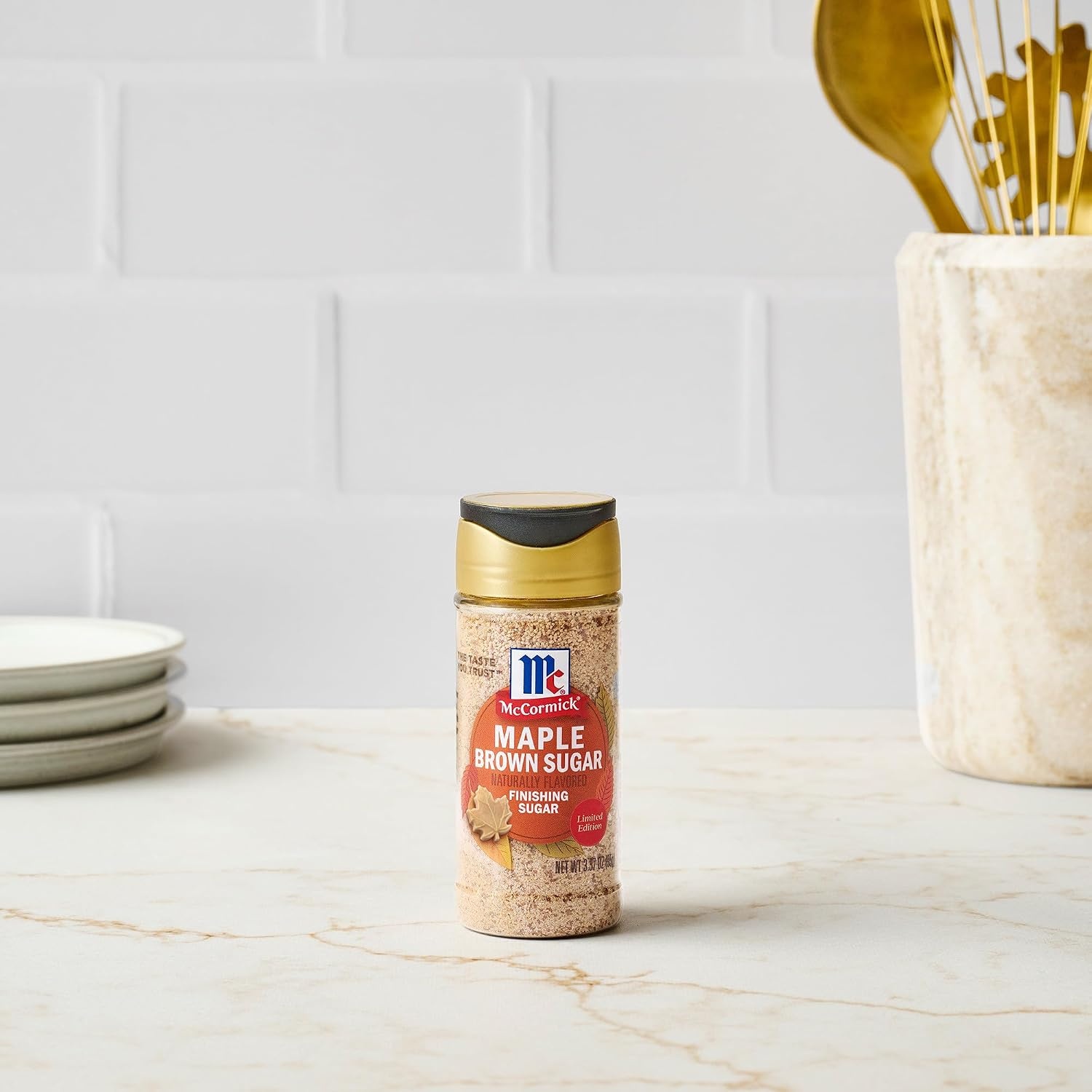 image:imageMcCormick Finishing Sugar Maple Brown Sugar Limited Edition Classic Flavor Pairing of Maple with Rich Brown Sugar For Coffee Cookies amp More 309 ozMaple Brown Sugar