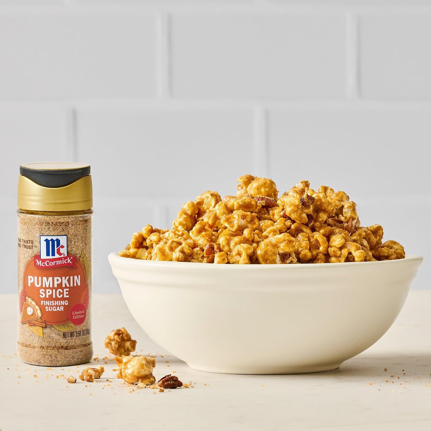 image:imageMcCormick Finishing Sugar Maple Brown Sugar Limited Edition Classic Flavor Pairing of Maple with Rich Brown Sugar For Coffee Cookies amp More 309 ozPumpkin Spice