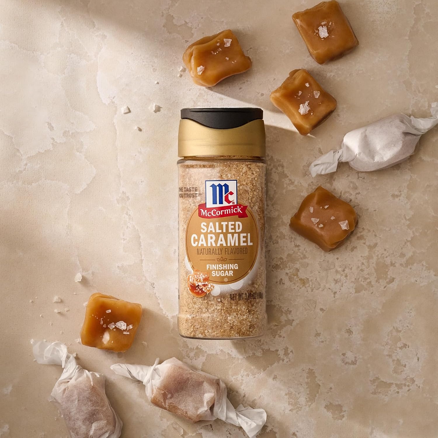image:imageMcCormick Finishing Sugar Maple Brown Sugar Limited Edition Classic Flavor Pairing of Maple with Rich Brown Sugar For Coffee Cookies amp More 309 ozSalted Caramel