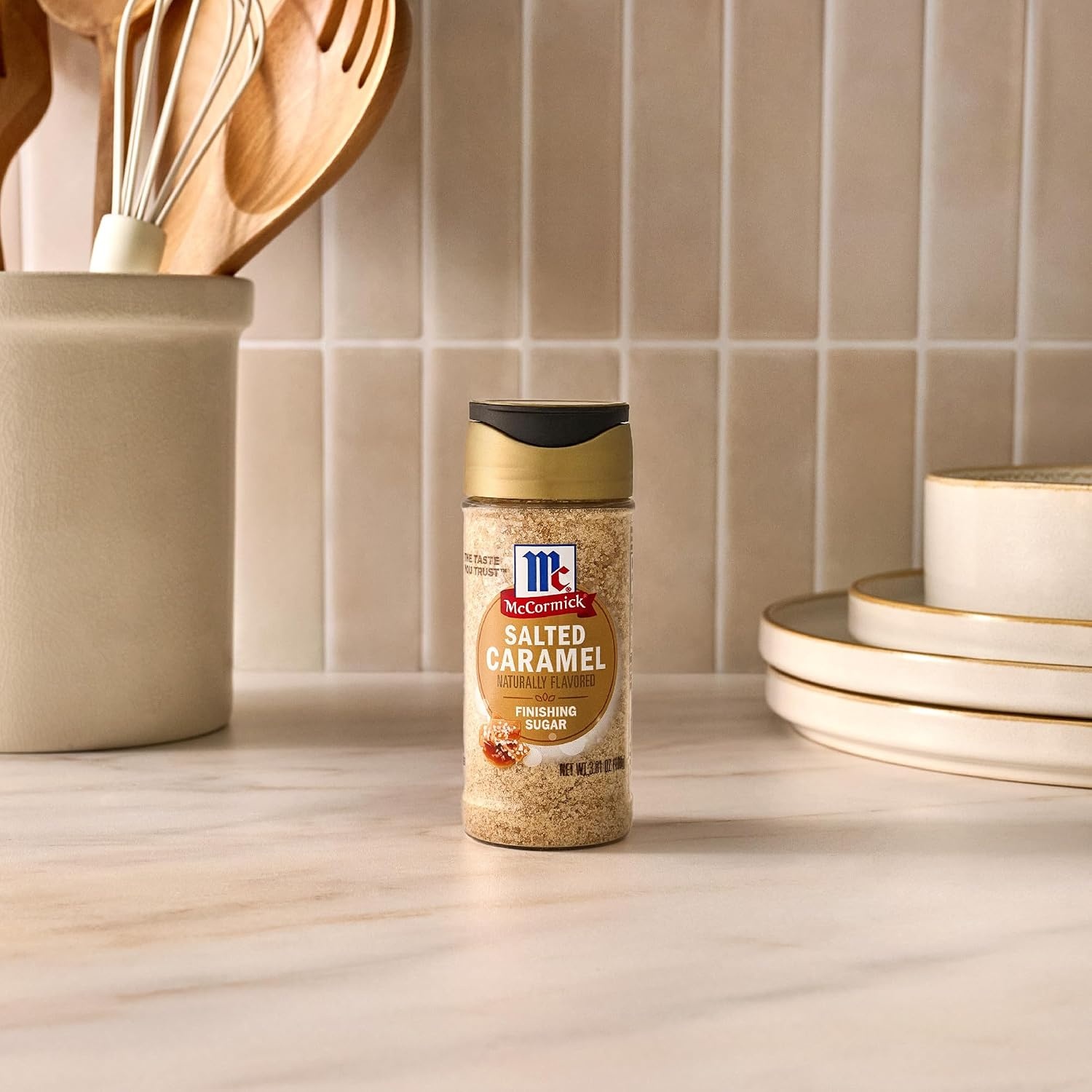 image:imageMcCormick Finishing Sugar Maple Brown Sugar Limited Edition Classic Flavor Pairing of Maple with Rich Brown Sugar For Coffee Cookies amp More 309 ozSalted Caramel