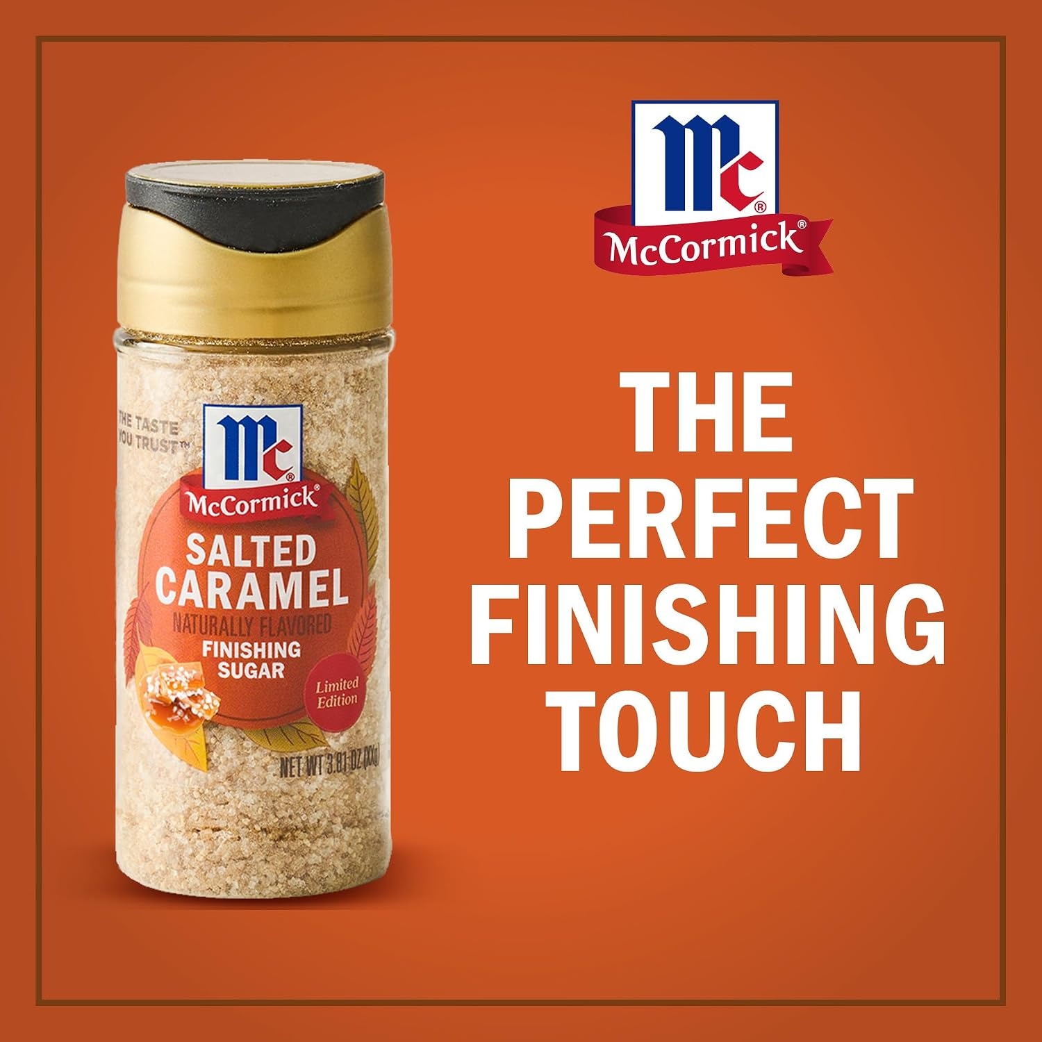 image:imageMcCormick Finishing Sugar Maple Brown Sugar Limited Edition Classic Flavor Pairing of Maple with Rich Brown Sugar For Coffee Cookies amp More 309 ozSalted Caramel