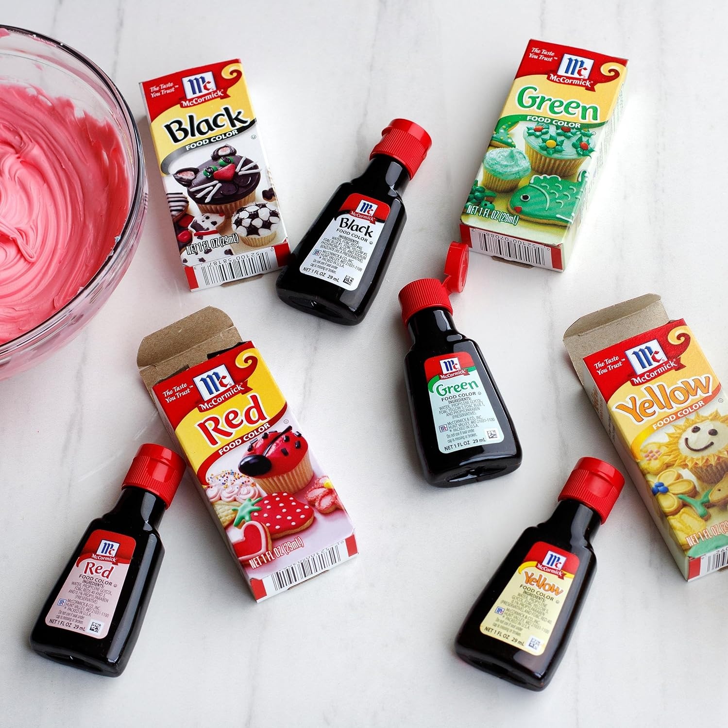 image:imageMcCormick Food Color Variety Pack 4 fl oz
