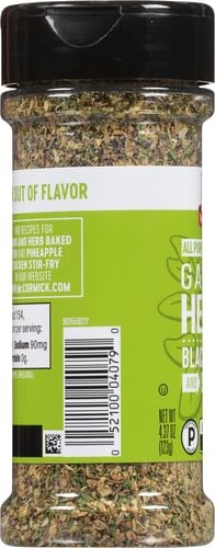 image:imageMcCormick Garlic Herb and Black Pepper and Sea Salt All Purpose Seasoning 437 oz437 Ounce Pack of 2