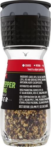 image:imageMcCormick Garlic Pepper Seasoning Grinder 123 oz Pack of 6123 Ounce Pack of 2