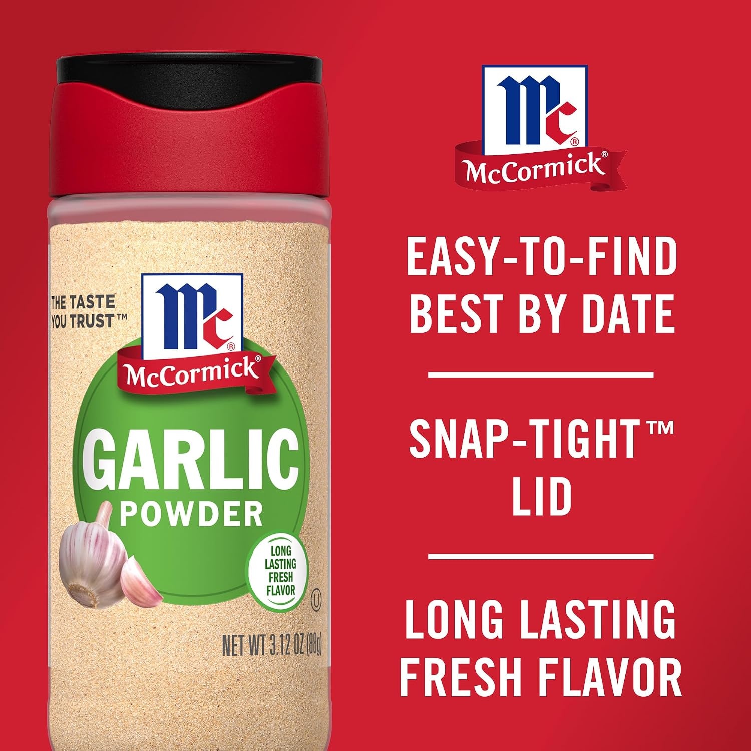 image:imageMcCormick Garlic Powder 312 oz Pack of 6
