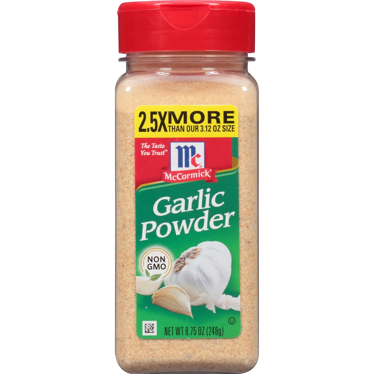 image:imageMcCormick Garlic Powder Non GMO Made from Fresh Whole Garlic Cloves For Bringing Consistent Flavor to Favorite Foods While Cooking 875 oz875 Ounce Pack of 1