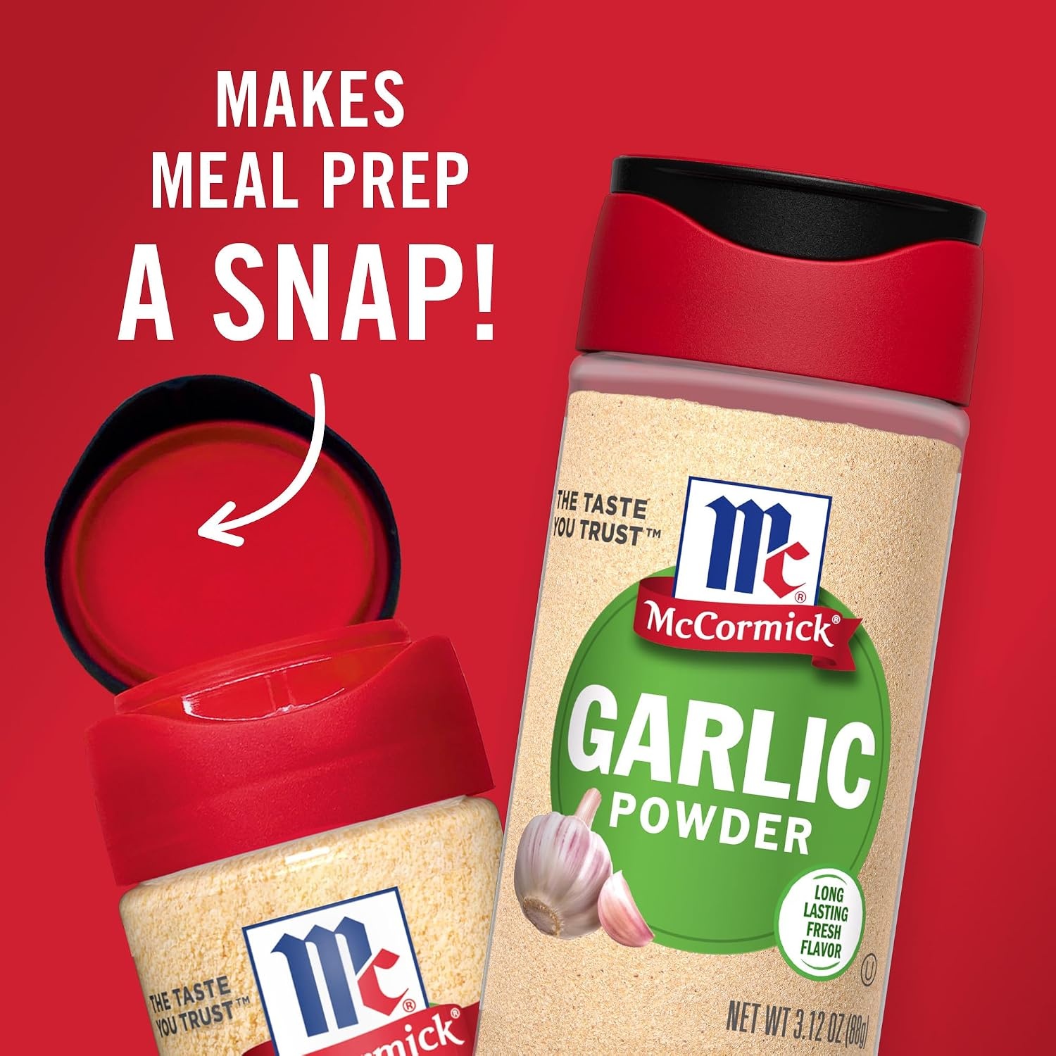 image:imageMcCormick Garlic Powder Non GMO Made from Fresh Whole Garlic Cloves For Bringing Consistent Flavor to Meals amp Recipes 312 oz312 Ounce Pack of 1