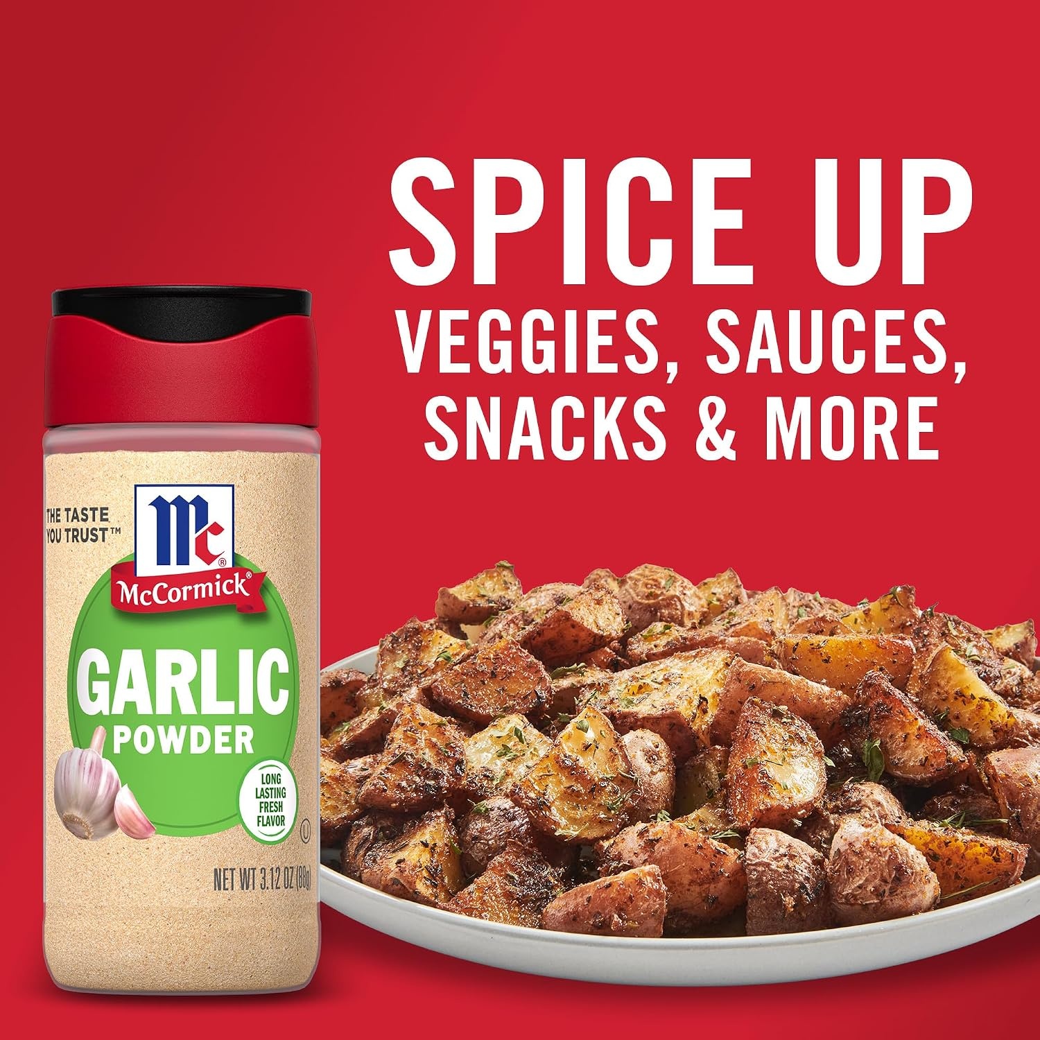 image:imageMcCormick Garlic Powder Non GMO Made from Fresh Whole Garlic Cloves For Bringing Consistent Flavor to Meals amp Recipes 312 oz312 Ounce Pack of 1