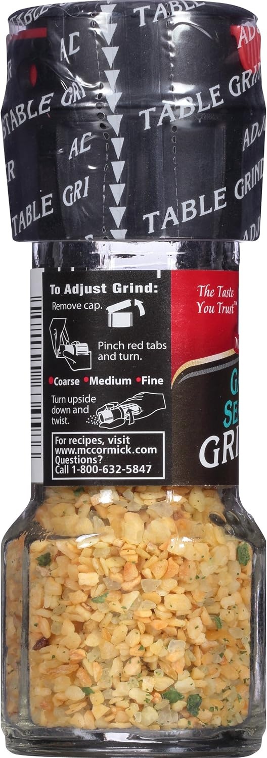image:imageMcCormick Garlic Sea Salt Grinder 158 oz Pack of 6158 Ounce Pack of 3
