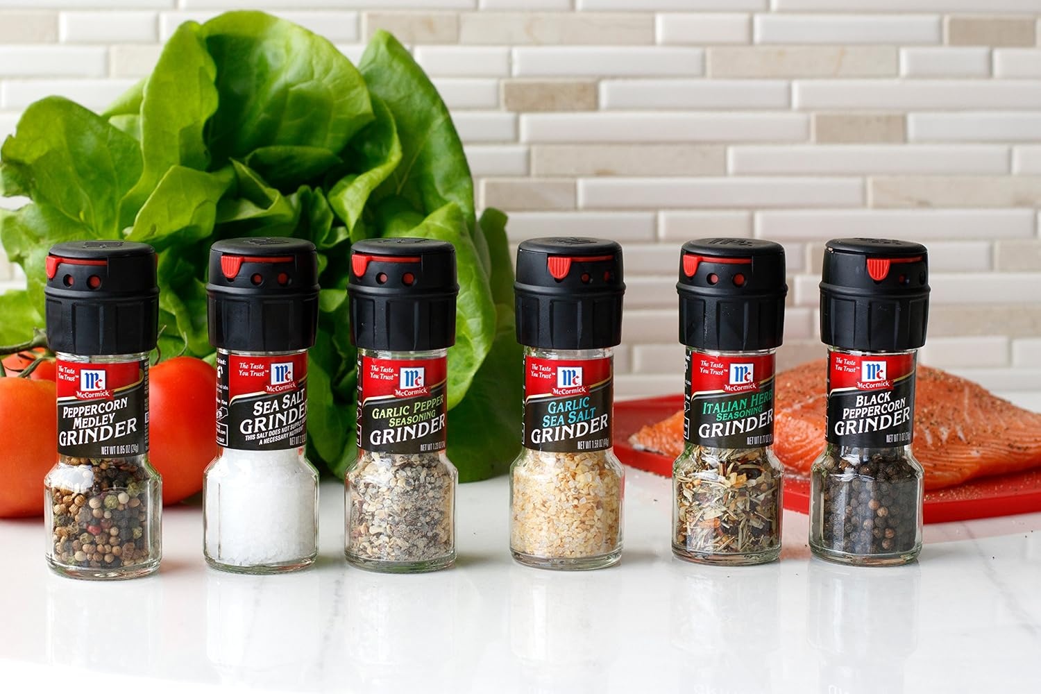 image:imageMcCormick Garlic Sea Salt Grinder 158 oz Pack of 6158 Ounce Pack of 3