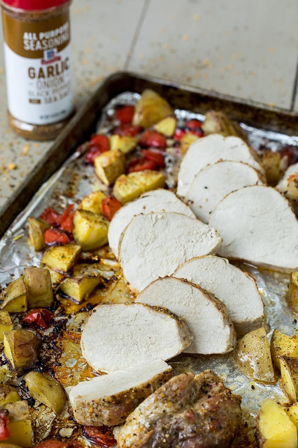 image:imageMcCormick Garlic and Onion Black Pepper and Sea Salt All Purpose Seasoning 425 ozGarlic and Onion Black Pepper and Sea Salt
