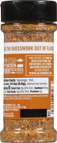 image:imageMcCormick Garlic and Onion Black Pepper and Sea Salt All Purpose Seasoning 425 ozGarlic and Onion Black Pepper and Sea Salt