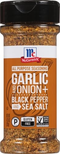 image:imageMcCormick Garlic and Onion Black Pepper and Sea Salt All Purpose Seasoning 425 ozGarlic and Onion Black Pepper and Sea Salt