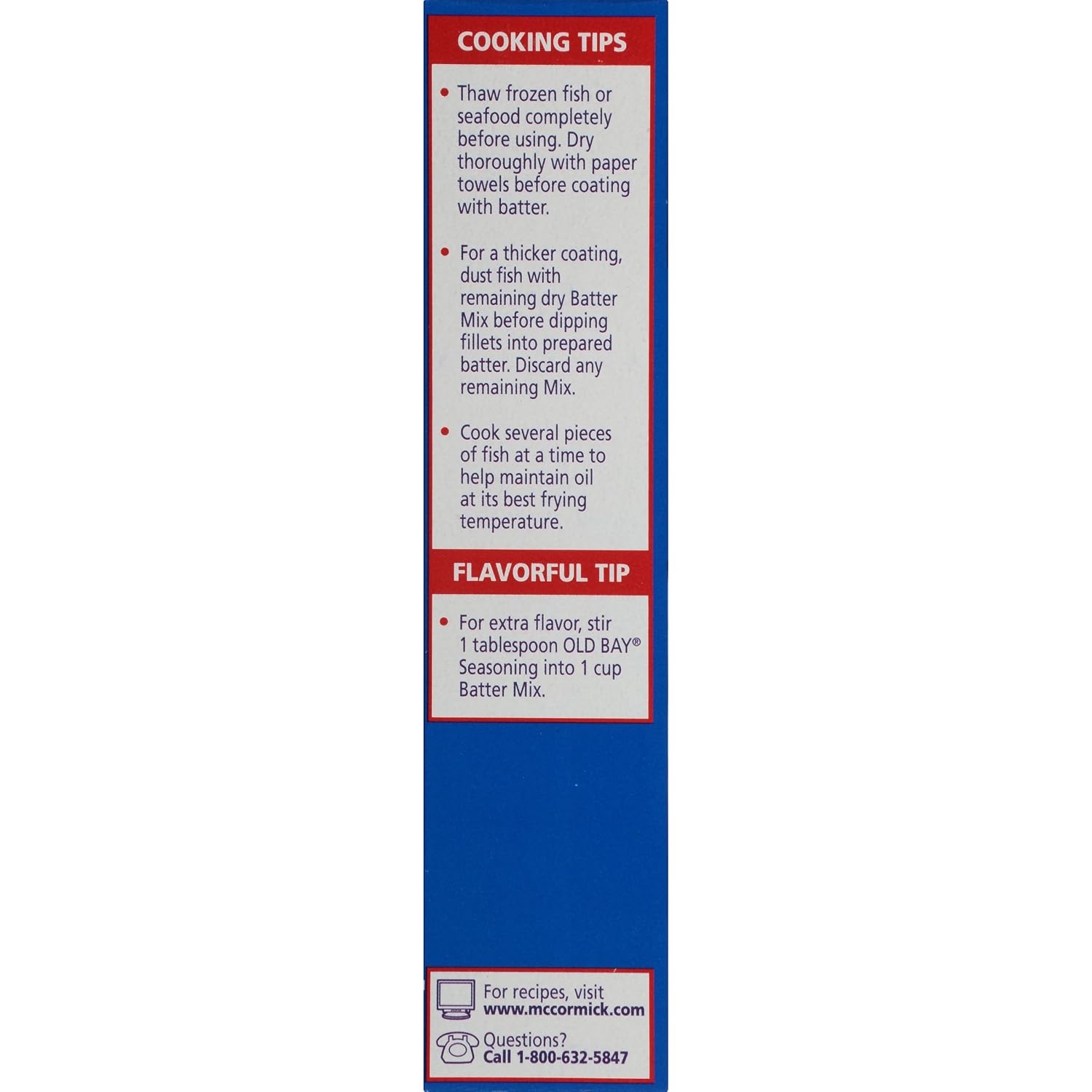 image:imageMcCormick Golden Dipt Beer Batter Seafood Batter Mix 10 oz10 Ounce Pack of 8