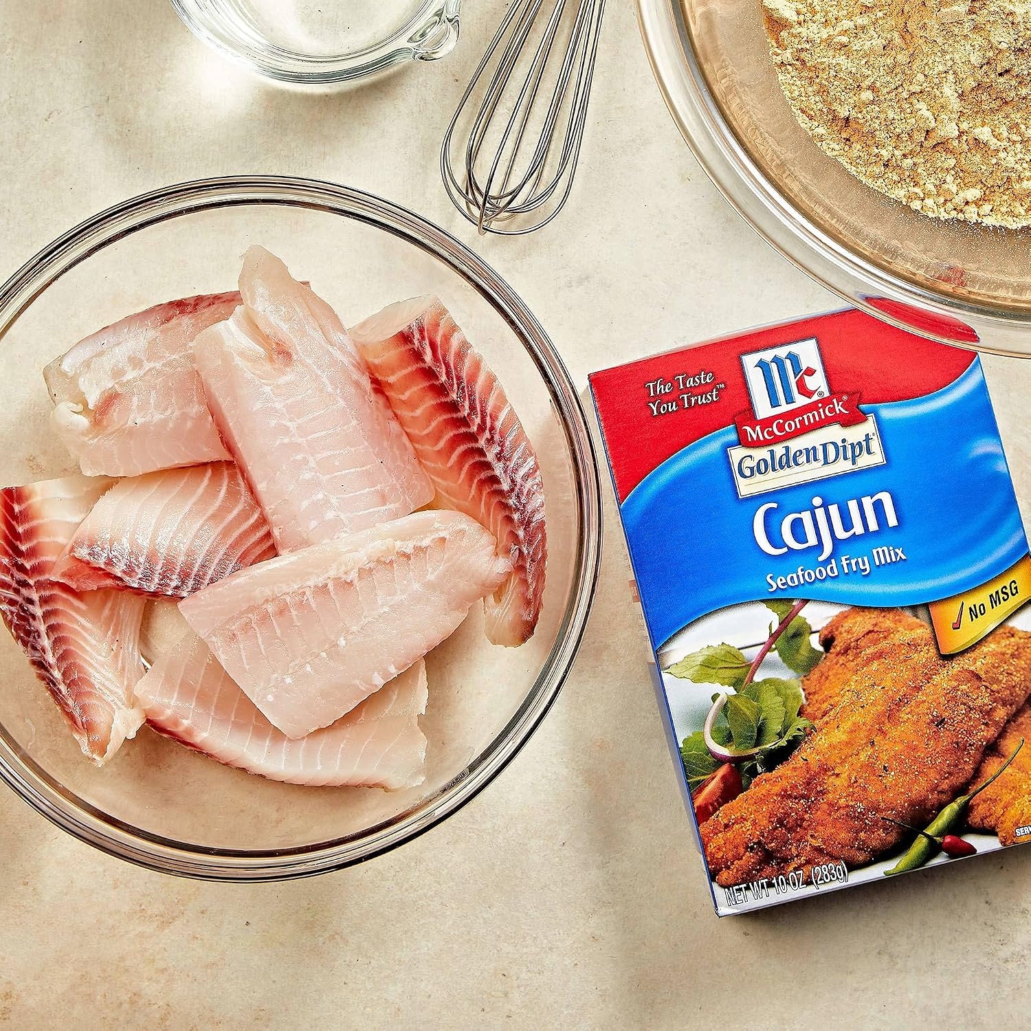 image:imageMcCormick Golden Dipt Cajun Seafood Fry Mix 10 oz10 Ounce Pack of 3