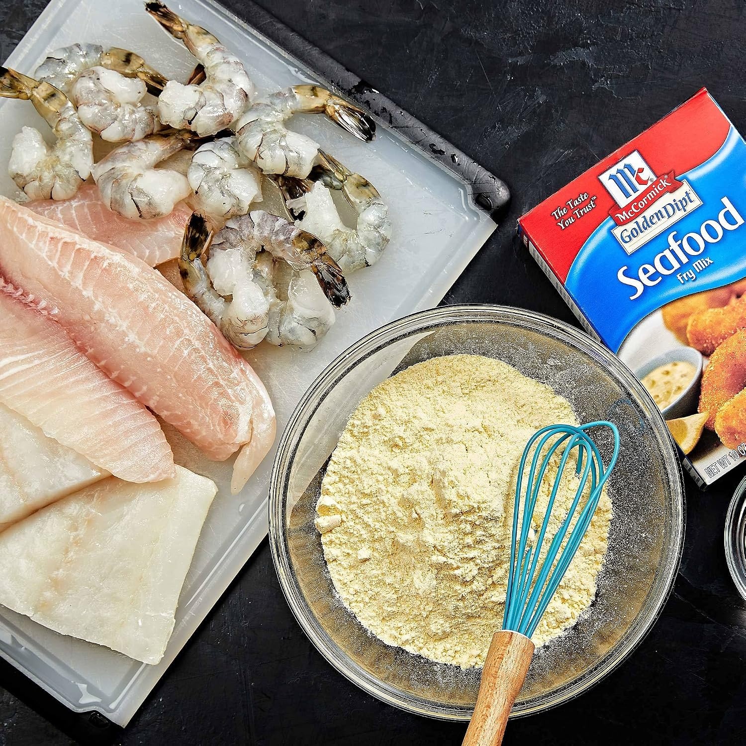 image:imageMcCormick Golden Dipt Cracker Meal Seafood Fry Mix 10 oz Pack of 8SeaSalt