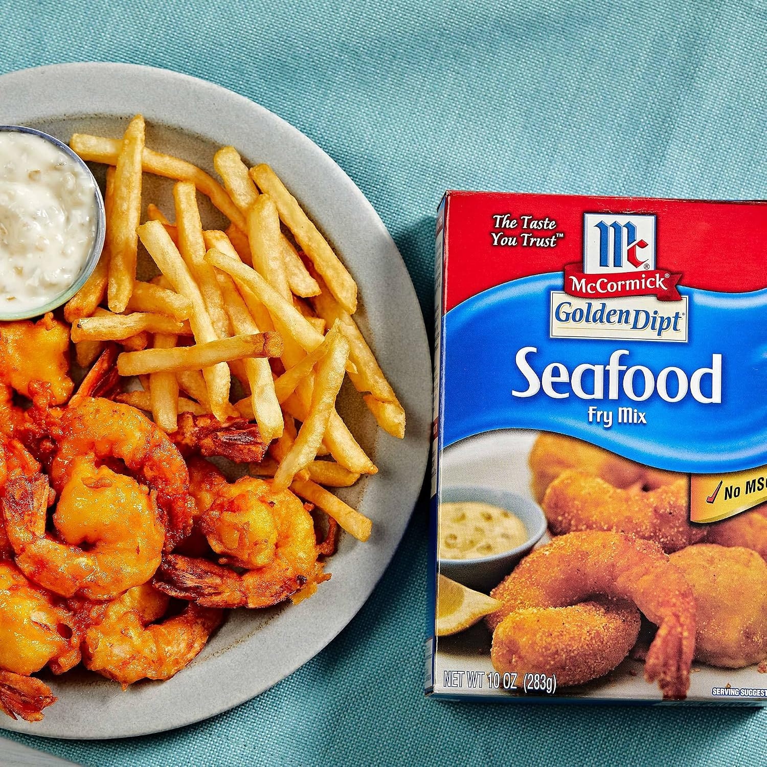 image:imageMcCormick Golden Dipt Cracker Meal Seafood Fry Mix 10 oz Pack of 8SeaSalt