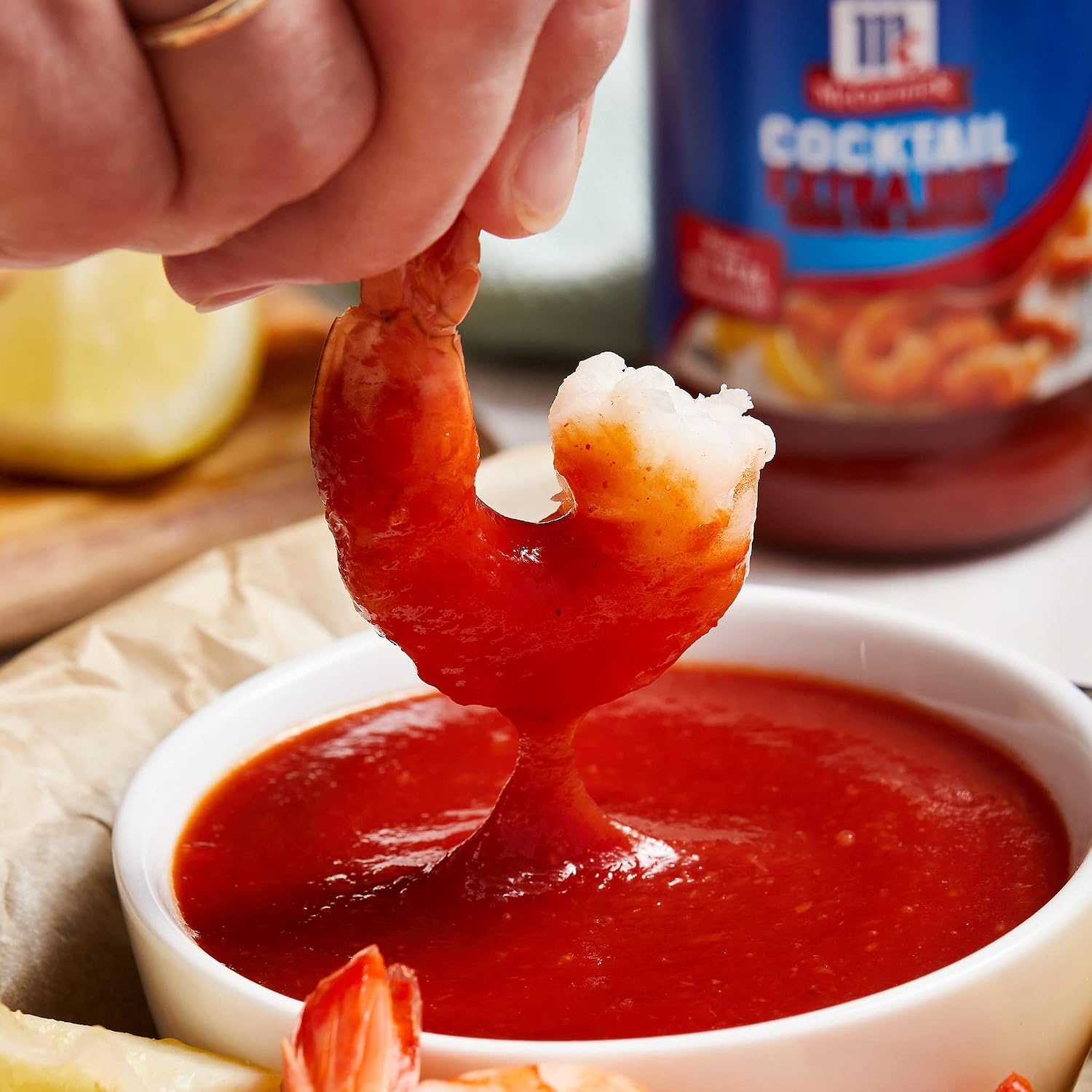 image:imageMcCormick Golden Dipt Extra Hot Cocktail Sauce for Seafood 8 fl ozExtra Hot