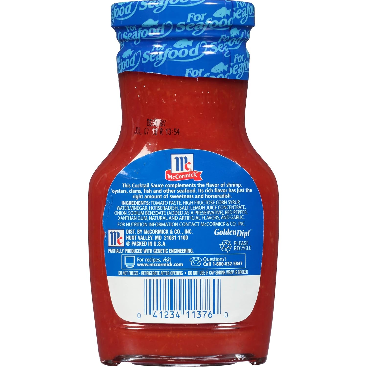 image:imageMcCormick Golden Dipt Extra Hot Cocktail Sauce for Seafood 8 fl ozOriginal