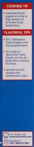 image:imageMcCormick Golden Dipt Hush Puppy Corn Meal Mix 10 oz10 Ounce