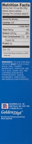 image:imageMcCormick Golden Dipt Hush Puppy Corn Meal Mix 10 oz10 Ounce
