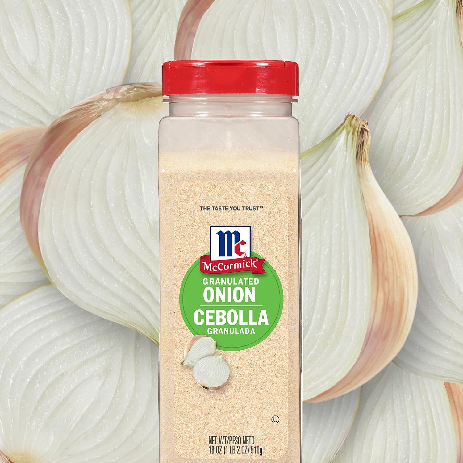 image:imageMcCormick Granulated Onion From Whole White Onions For Bringing Consistent Flavor to Meals amp Recipes 18 oz18 Ounce Pack of 1