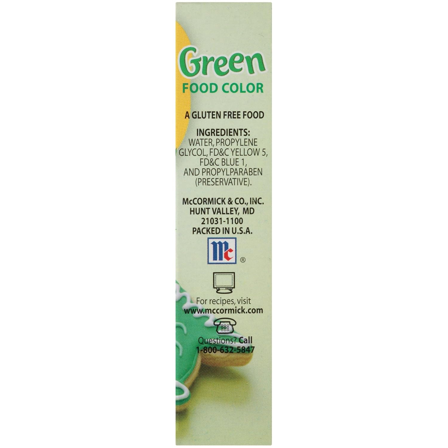 image:imageMcCormick Green Food Color 1 fl oz Pack of 61 Fl Oz Pack of 6
