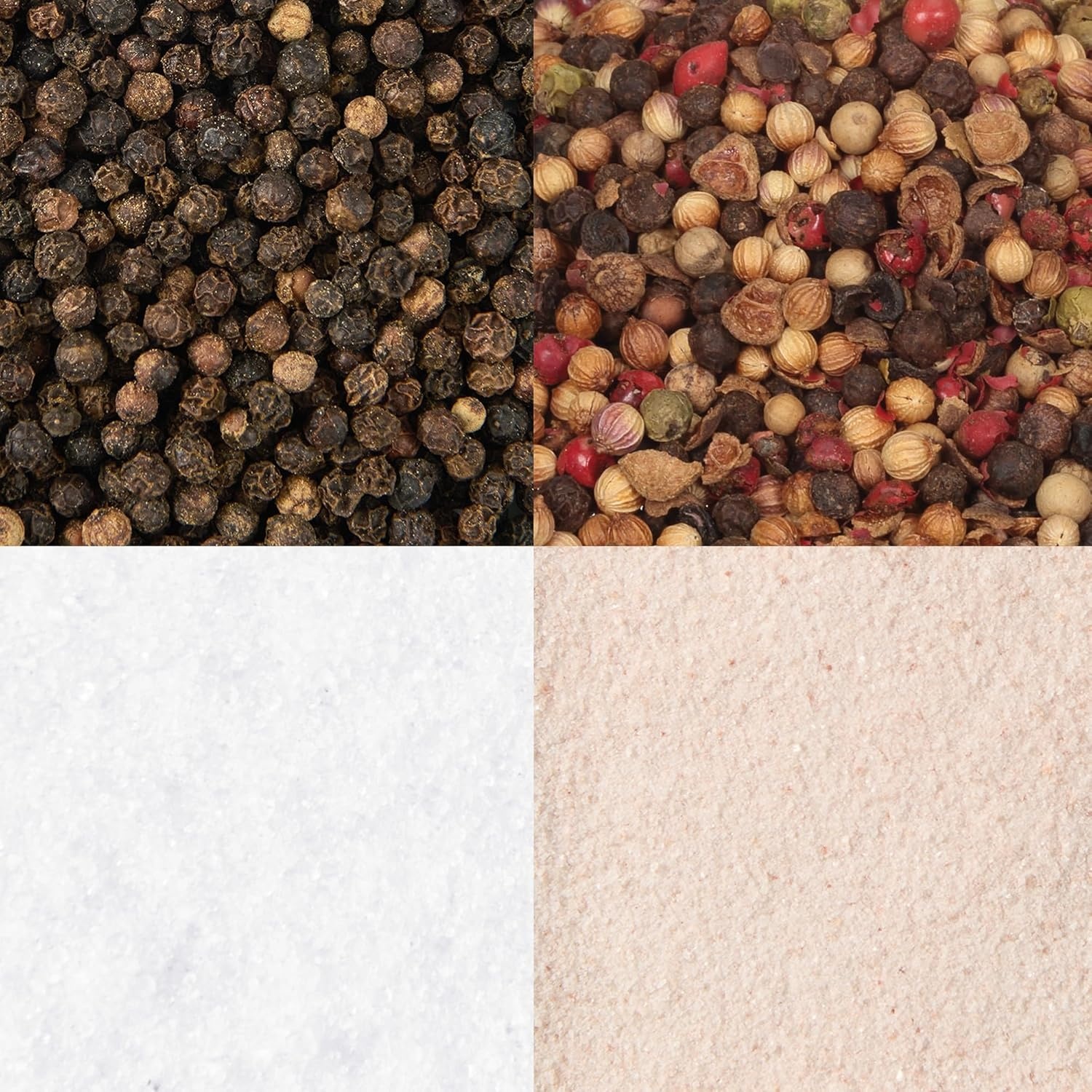 image:imageMcCormick Grinder Essentials Variety Pack Non GMO Varieties Include Black Peppercorn Himalayan Pink Salt Peppercorn Medley amp Sea Salt 647 oz08 Ounce Pack of 1