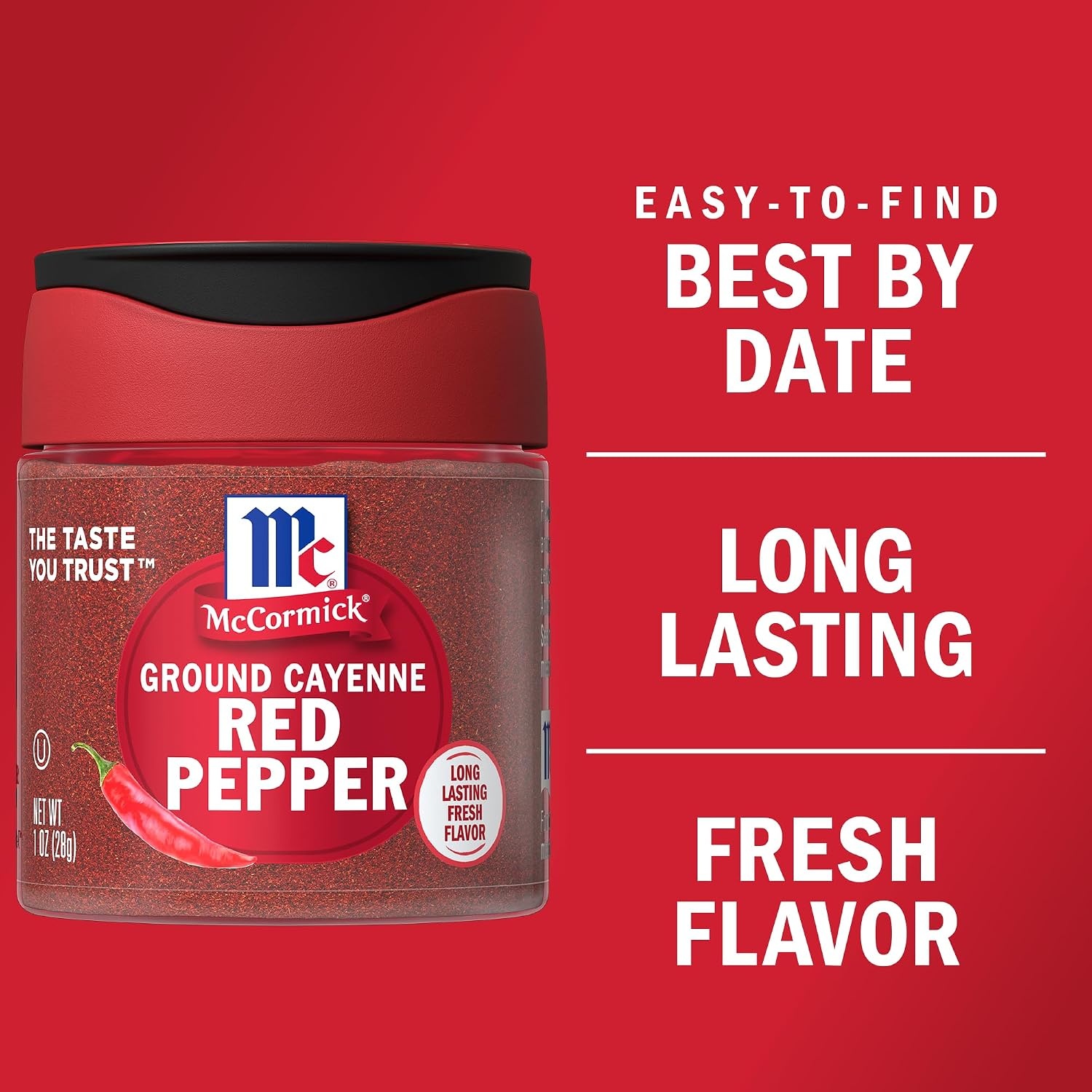 image:imageMcCormick Ground Cayenne Red Pepper 1 oz1 Ounce Pack of 1