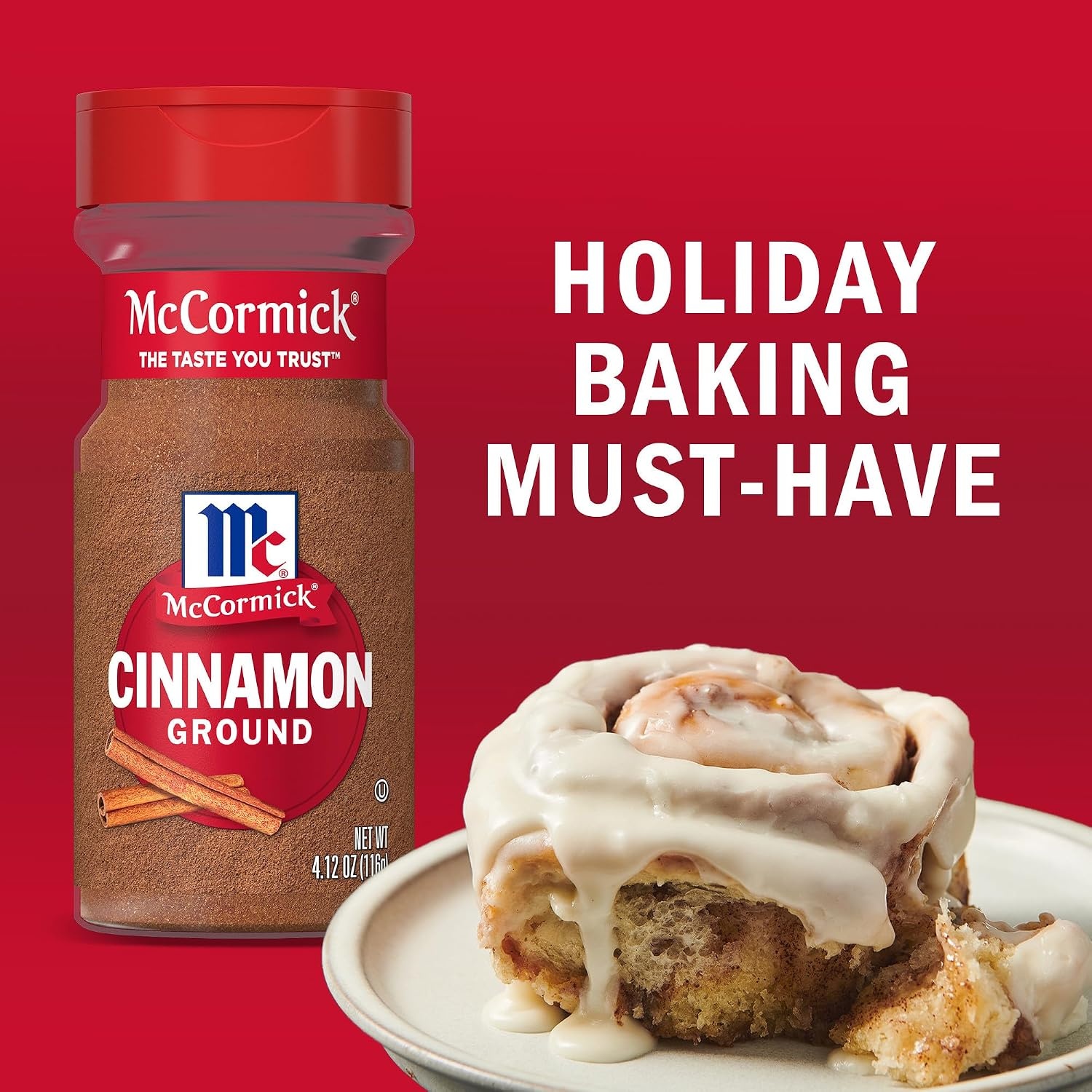 image:imageMcCormick Ground Cinnamon 18 oz Pack 118 Ounce Pack of 1