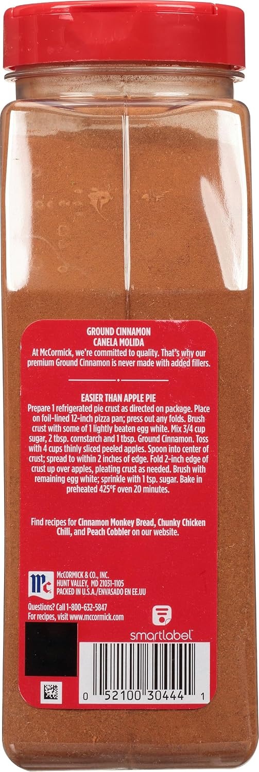 image:imageMcCormick Ground Cinnamon 18 oz Pack 118 Ounce Pack of 1