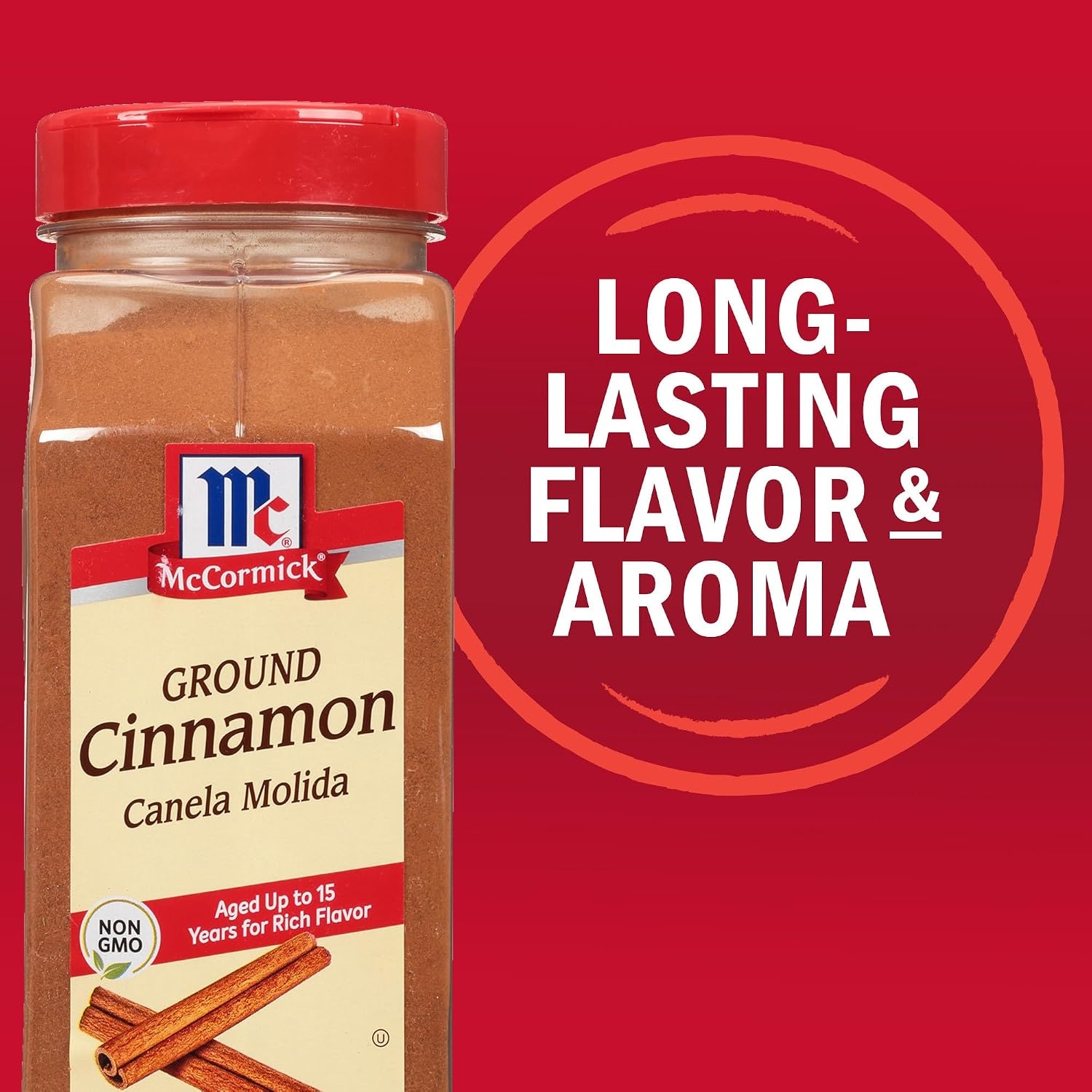 image:imageMcCormick Ground Cinnamon 18 oz Pack 118 Ounce Pack of 12
