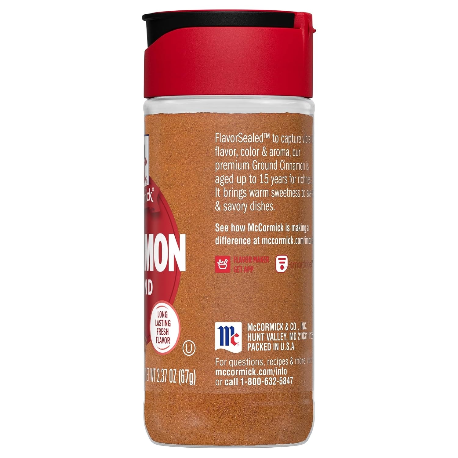 image:imageMcCormick Ground Cinnamon 237 oz Pack of 6