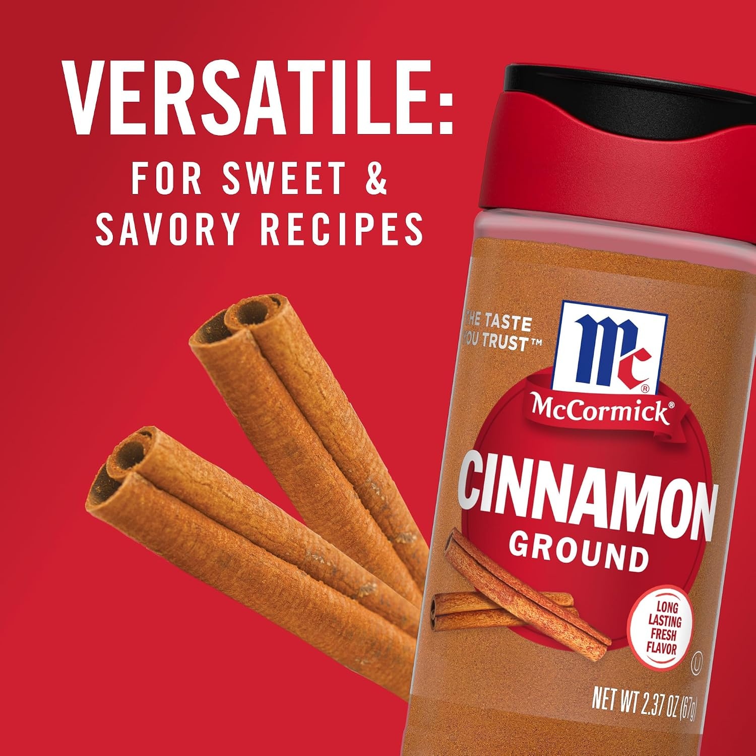 image:imageMcCormick Ground Cinnamon 237 oz Pack of 6