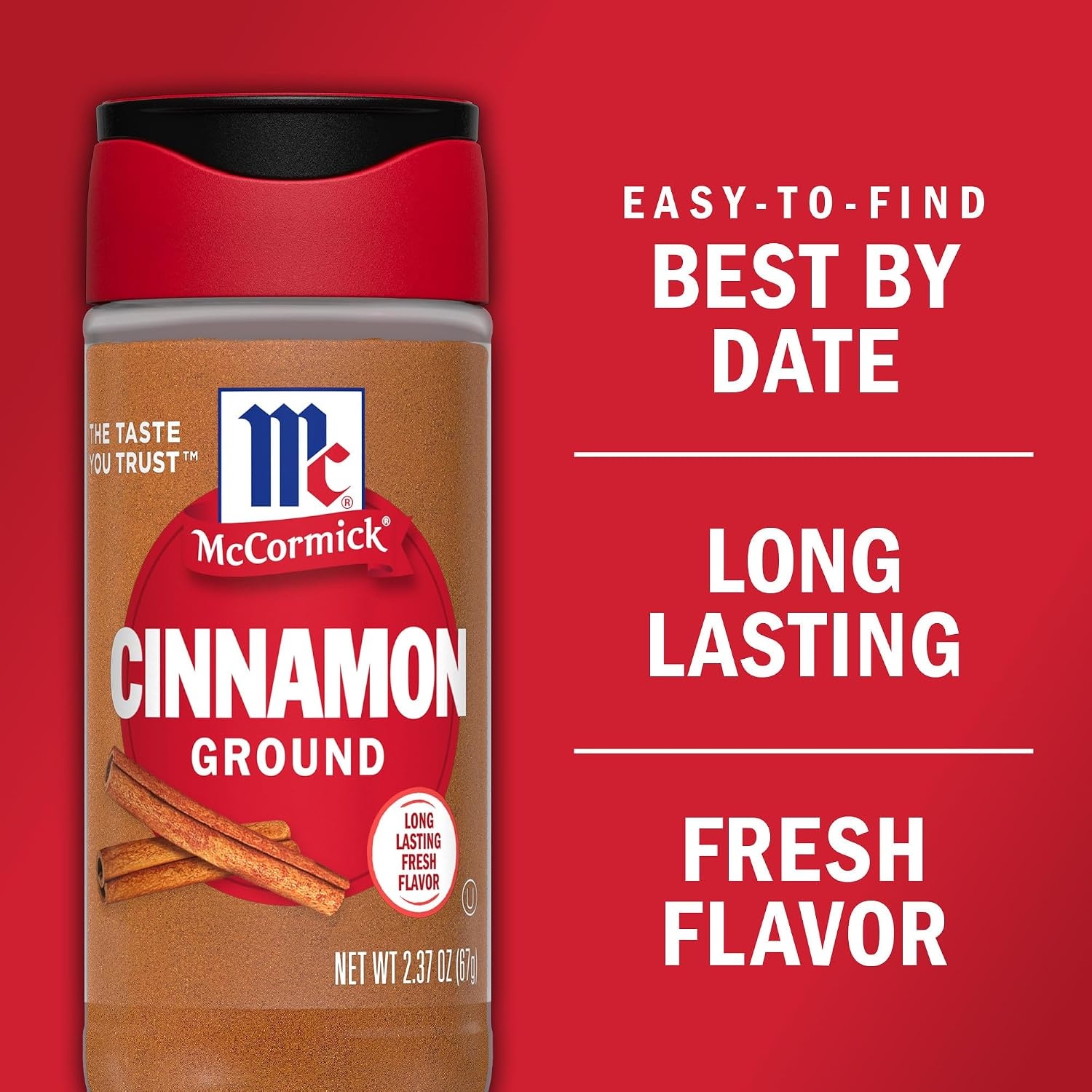 image:imageMcCormick Ground Cinnamon 237 oz Pack of 6