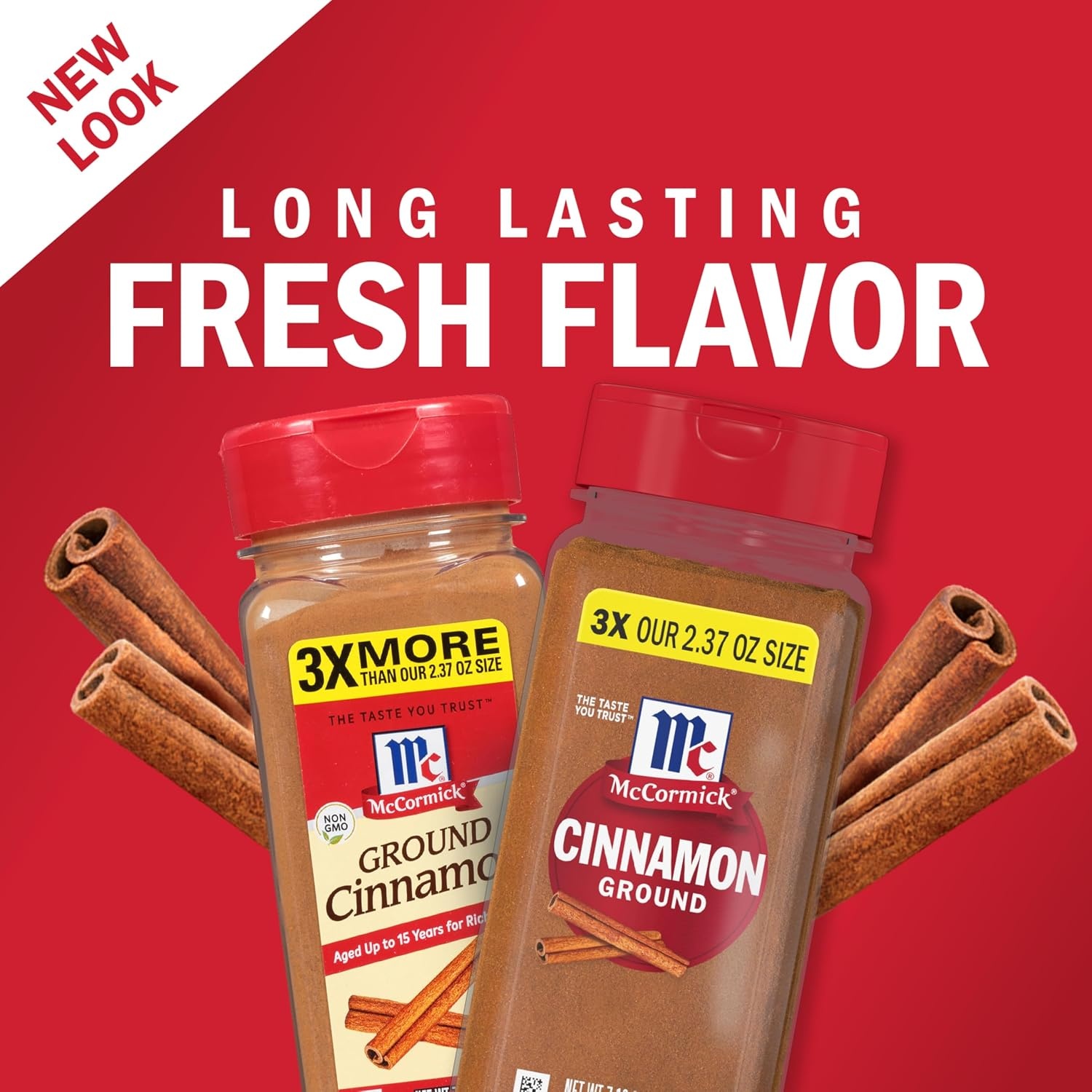image:imageMcCormick Ground Cinnamon NonGMO Aged Up to 15 Years Brings Rich Cinnamon Flavor to Savory amp Sweet Recipes 712 oz712 Ounce Pack of 1