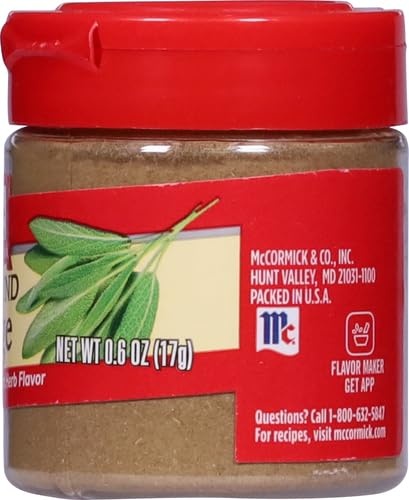image:imageMcCormick Ground Sage 06 Oz06 Ounce Pack of 2