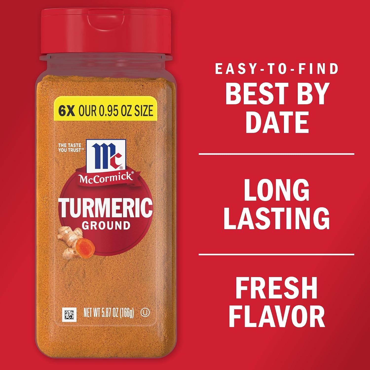image:imageMcCormick Ground Turmeric 587 oz587 Ounce Pack of 1