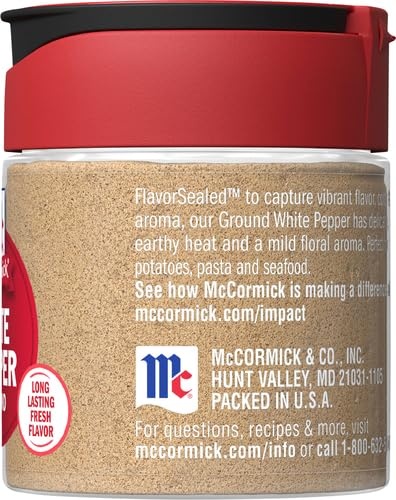 image:imageMcCormick Ground White Pepper 18 oz1 Ounce Pack of 2