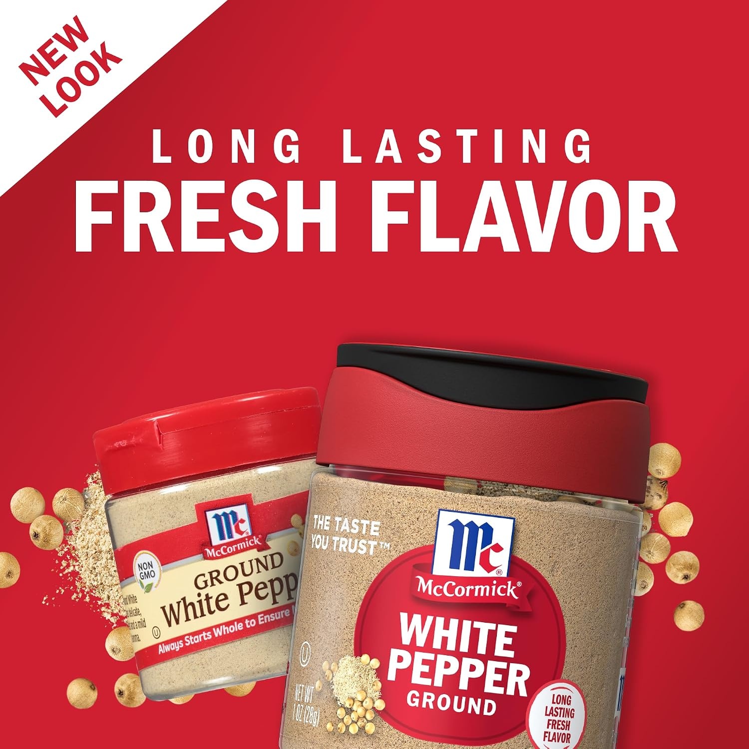 image:imageMcCormick Ground White Pepper 18 oz1 Ounce Pack of 2