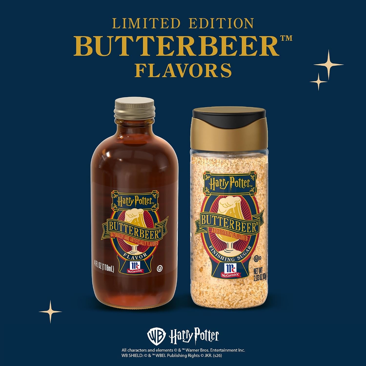 image:imageMcCormick Harry Potter Butterbeer Flavor Limited Edition Caramel and Butterscotch Flavor For Baked Goods Ice Cream and More 4 fl oz4 Fl Oz Pack of 1