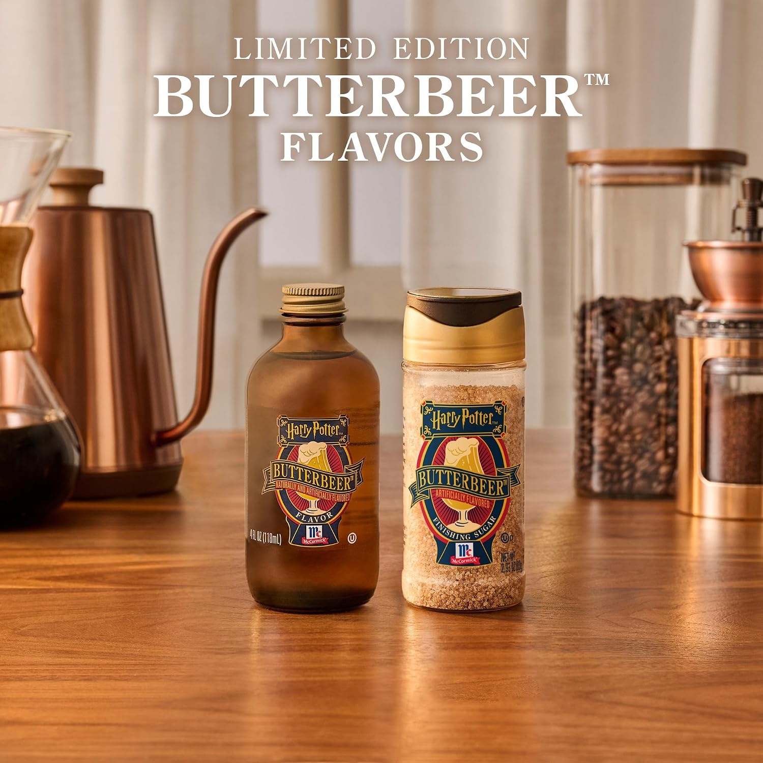 image:imageMcCormick Harry Potter Butterbeer Flavor Limited Edition Caramel and Butterscotch Flavor For Baked Goods Ice Cream and More 4 fl oz4 Fl Oz Pack of 2